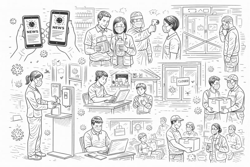 新型コロナ相当の感染症が2026年に再流行したら