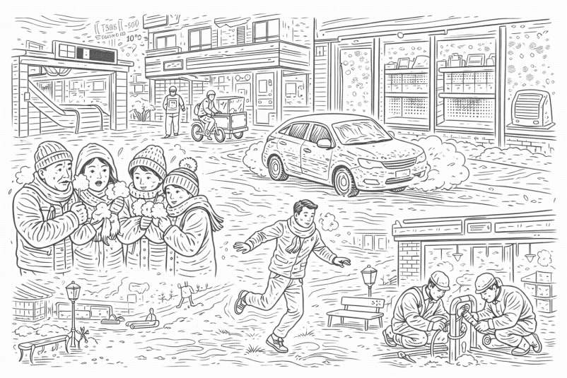 日本だけ平均気温が10℃下がったら