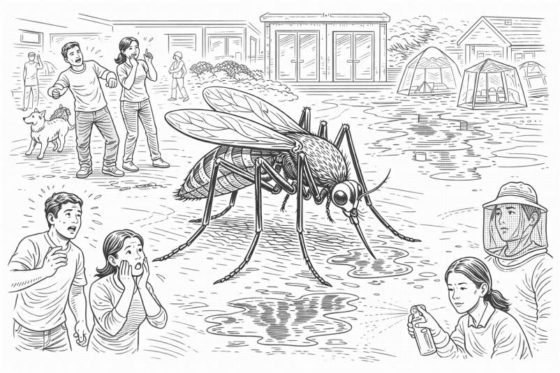 蚊の大きさが100倍になったら