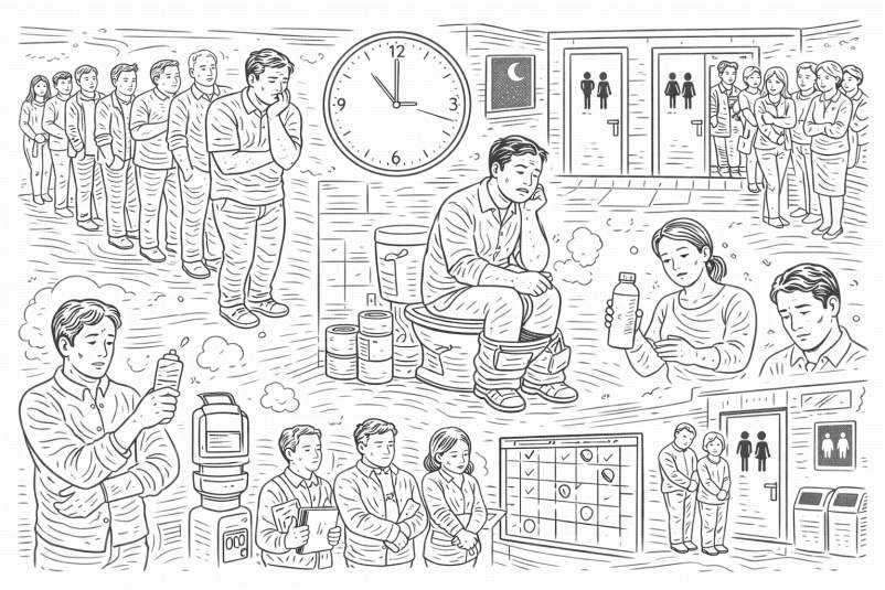 排尿スピードが100分の1になったら