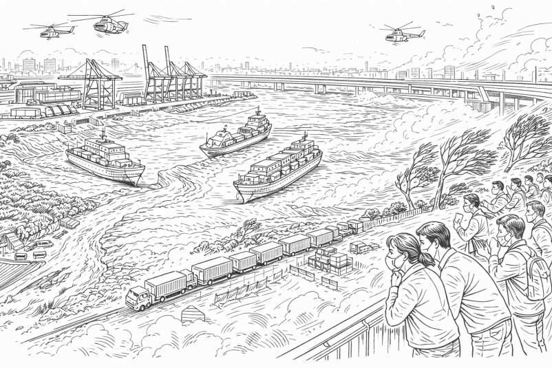 もし東京湾が無くなったら