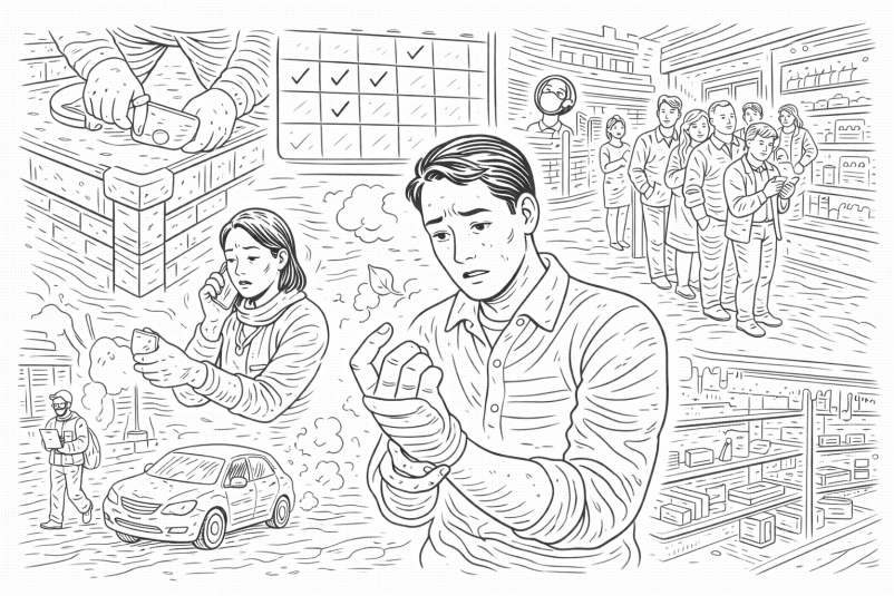 外傷が治らなくなったら